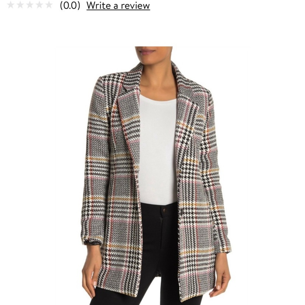 COPY - Sebby Collection Plaid Jacket